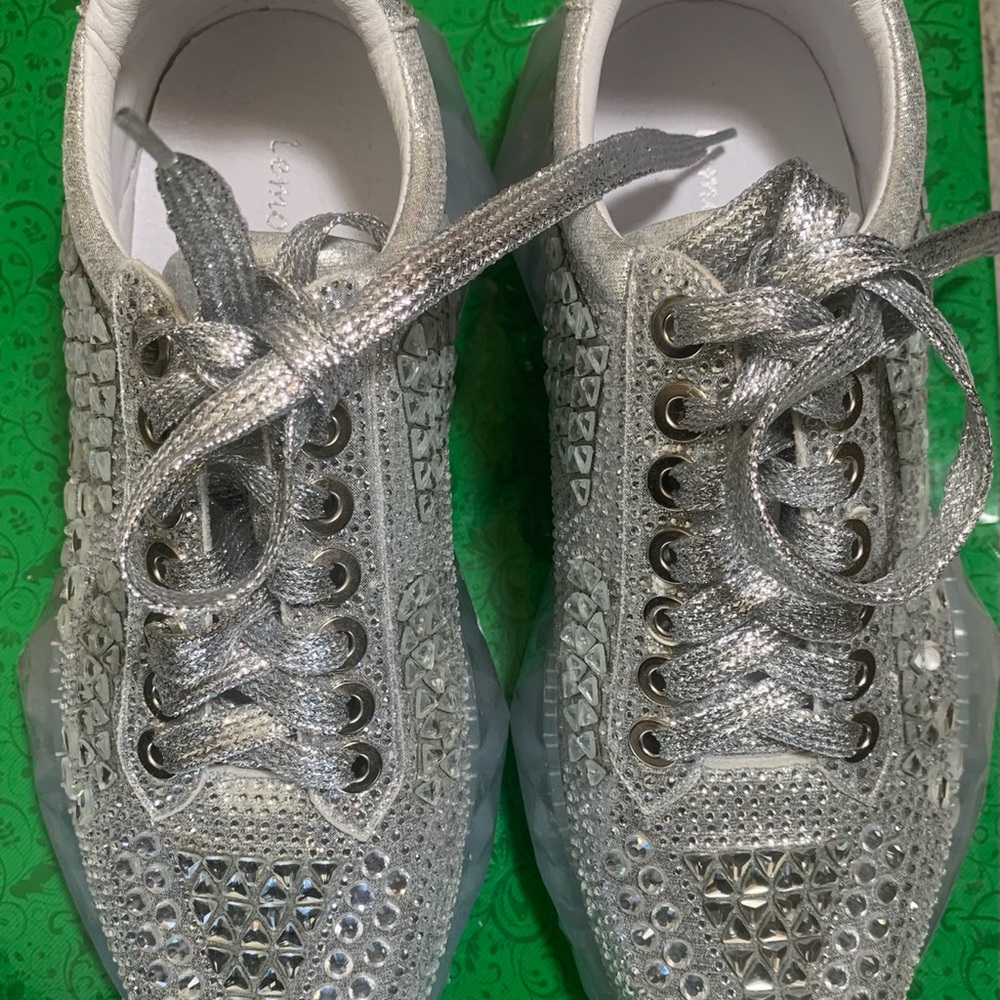 Lemonade Rhinestone Sneakers